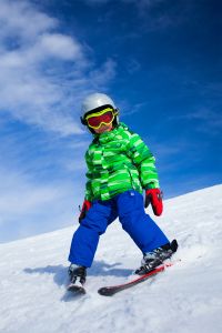 Schoolreis skiën op de Sahnehang berg